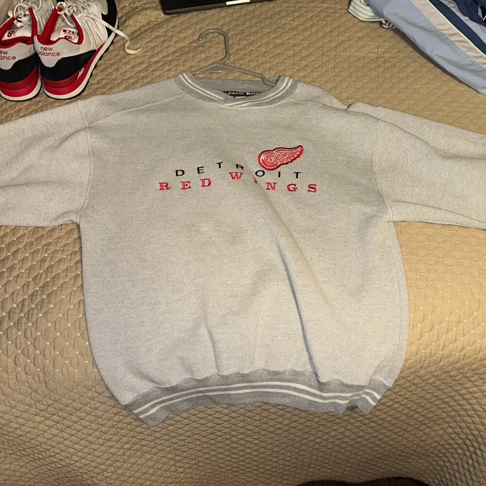 Vintage Russel detroit red wings crewneck